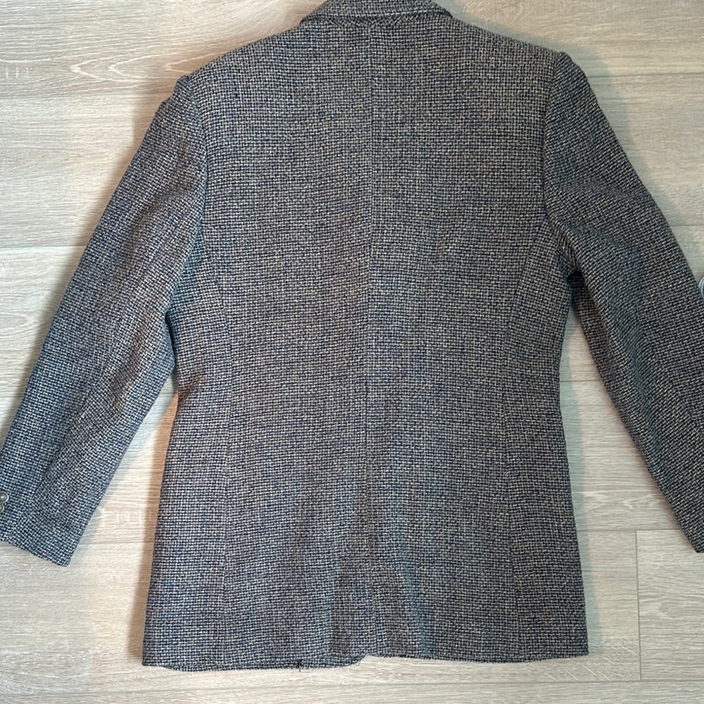 Vintage Blazer - tan, Navy Blue thread - Picture 7 of 8